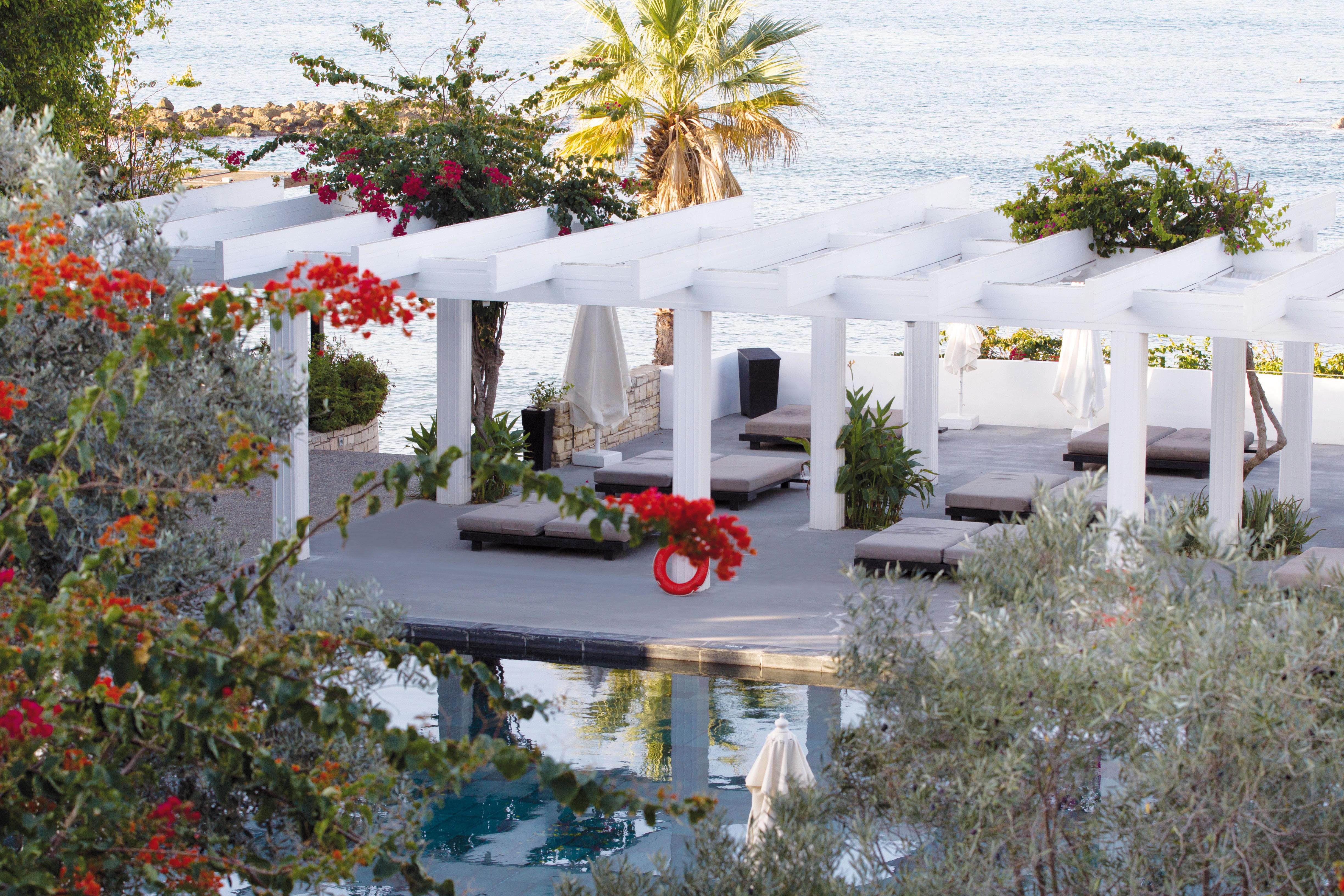 Hotel Almyra Paphos Exteriér fotografie Pergola