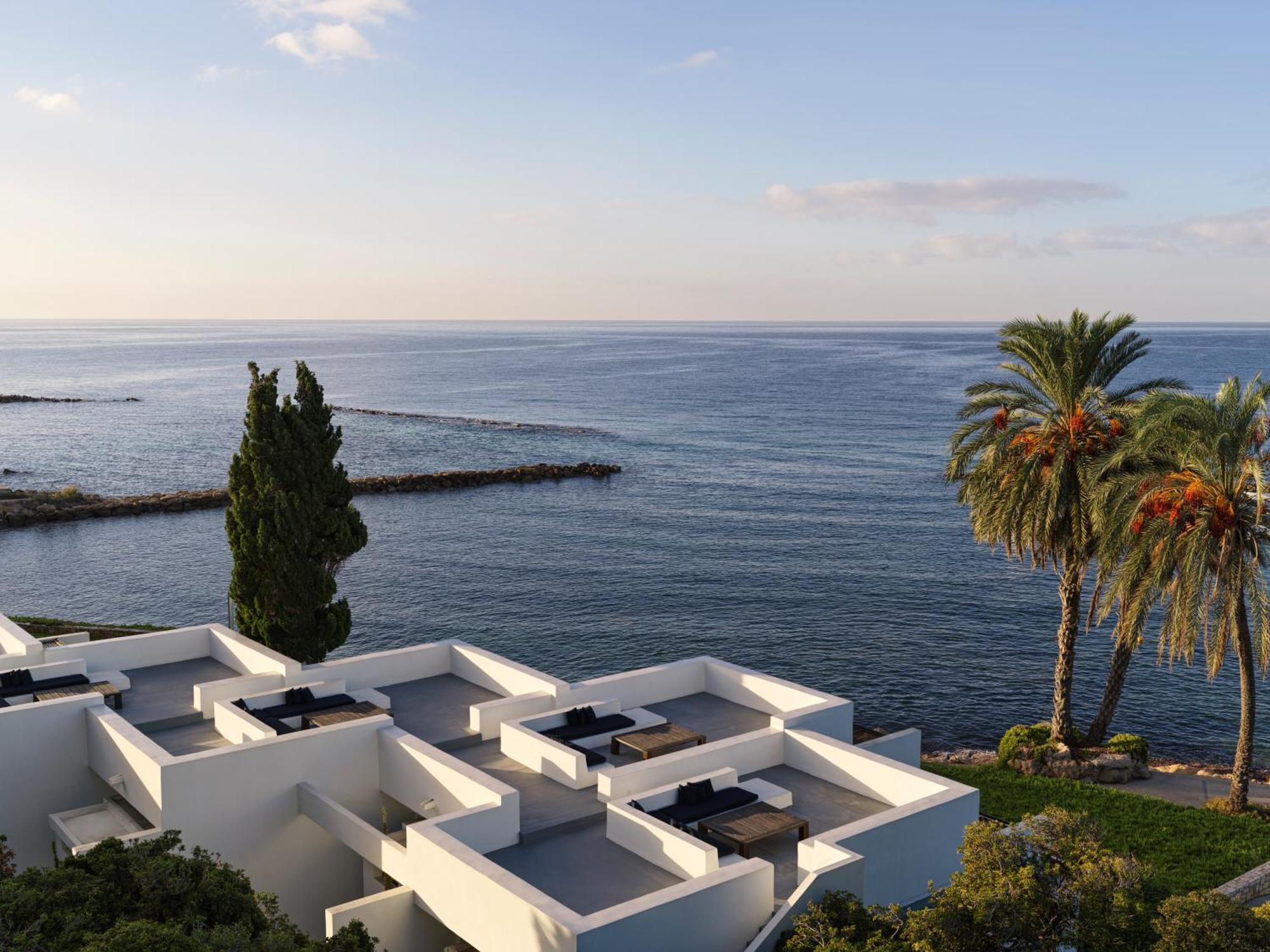 Hotel Almyra Paphos Pokoj fotografie View of the Mediterranean from the hotel